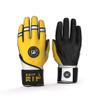 Drip & Rip Baller Series Premium Long Cuff Batting Gloves for Baseball and Softball in Youth and Adult Sizing (Danger Zone, Adult XXL) view 2