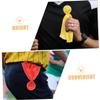 Mipcase 2pcs Football Referee Kit Penalty Flag Tossing Flag for Sports Portable Soccer Penalty Prop view 2