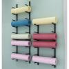 DLYZAYE Wall Mount Yoga Mat Storage Rack | Multi-Layer Yoga Mat Holder, Home Gym Towel Storage Organizer Yoga Room/Home Gym Decor, 6/9-Tiers Large Capacity Display Stand view 3