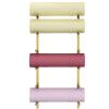 DLYZAYE Yoga Mat Holder Wall Mount Yoga Mat Storage Racks, 6-Tiers Workout Equipment Storage Organizer for Hanging Foam Roller and Resistance Bands at Fitness view 1