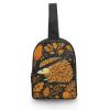 Sling Bag for Women Men Daypack Cute Hedgehog Chest Bag Crossbody Backpack for Hiking Travel view 1