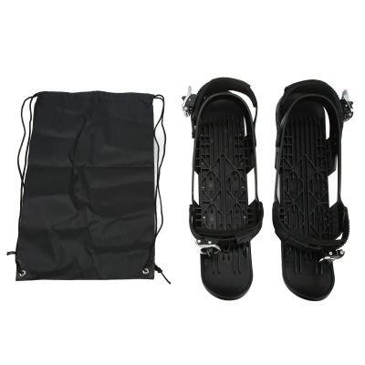 Adjustable Mini Snow Ski Shoes for Forest Trails, Skiing Experience Ski Boots for Winter Sports Lovers
