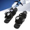 Adjustable Mini Snow Ski Shoes for Forest Trails, Skiing Experience Ski Boots for Winter Sports Lovers view 2
