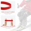 lasuroa 32pcs Ski Brake Retainers, Snowboard Brake Bands Retainers Strap Brake Rubber Band for Winter Ski Accessory (Red) view 3