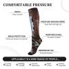YQxwJL New York Print Compression Socks,Compression Ankle Support Socks,Sports Socks,For Men Women Running view 3