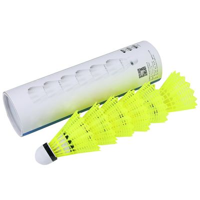 Keenso 6Pcs Professional Nylon Badminton Ball Shuttlecocks for Outdoor Sports Training Accessory