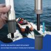Sparkfix SP-14000 Pedestal Adapter Bushing Fits for Attwood Swivl-Eze SP-14000 Post Pedestal Adapter 1.77" Base X 3/4" Pin Boat Seat (2PC) view 2