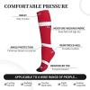 YQxwJL Danish Flag Print Compression Socks,Compression Ankle Support Socks,Sports Socks,For Men Women Running view 2