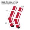 YQxwJL Danish Flag Print Compression Socks,Compression Ankle Support Socks,Sports Socks,For Men Women Running view 3
