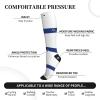 YQxwJL Finnish Flag Print Compression Socks,Compression Ankle Support Socks,Sports Socks,For Men Women Running view 3