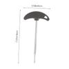 CALLARON Stainless Steel Tightener Shoelace Puller for Roller Skates Hockey Skate Lace Tightener view 2