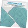 BESPORTBLE Portable Non- Skipping Mat Shock-absorbing Tpe Exercise Pad for Indoor Workouts Training Accessory for Jump Rope and Fitness Activities view 4