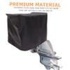 BESPORTBLE Kayak Motor Hood Cover Oxford Engine Protector Sun Blocking Shield Elastic Drawstring for Includes Storage Bag Outdoor Accessory Engines view 3