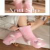 Aoitera Cute Fuzzy Socks with Dog Ears Women Warm Fluffy Socks with Grips Funny Animal Themed Slipper Socks Funny and Cozy (White) view 3