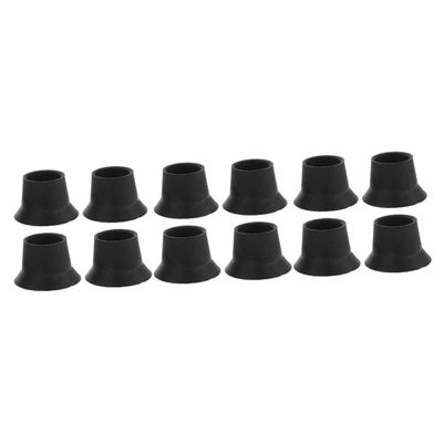 Abaodam 12pcs Trampoline Leg Cover Accessories Trampoline Foot Pad Easy to Install Replacement Cap