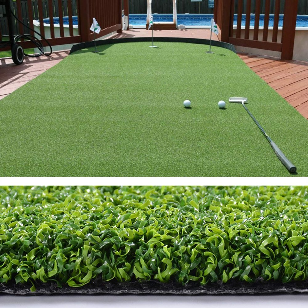 Golf Putting Green/Mat-11FTX14FT,Golf Training Mat- Professional Golf Practice Mat
