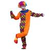 Holibanna Men's Clown Halloween Suit Adult Clown Outfit with Clowncore Prints 5xl Easy Wear view 1