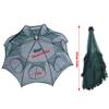 QCZOYP Fishing Bait Trap Net: Folded Fish Trap, Automatic Portable Umbrella Minnow Crayfish Shrimp Trap, Crawdad Cast Cage Crab Baits Mesh Trap Fishing Accessories for Freshwater and Saltwater view 2