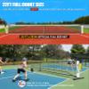 BAGAIL Portable Pickleball Net Set + 4 Pack Pickleball Paddles 22 FT Regulation Size & 11 FT Half Court Size 2-in-1 Pickle Ball Net with Ball Collector view 4