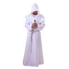 BESTYASH Halloween Cosplay Wizard Uniform Men's Medieval Monk Robe Hooded Tunic Size XL view 1