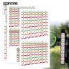Aolamegs Archery Sight Tape, Weatherproof Bow Sight Tapes and Calibration Tapes, Sight in Any Distance to 100 Yards view 1