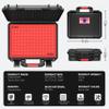 Kinghardcase 350 Round Bullet Locking Storage Case and Tactical Hard Gun Case view 4