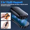 Hand Warmers Rechargeable 2 Pack - Magnetic Electric Hand Warmer 3 Heating Modes Reusable Portable Pocket Heater for Women Men Outdoor Fishing Golf Hunting Camping, Black view 2
