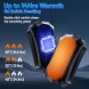 Hand Warmers Rechargeable 2 Pack - Magnetic Electric Hand Warmer 3 Heating Modes Reusable Portable Pocket Heater for Women Men Outdoor Fishing Golf Hunting Camping, Black view 3