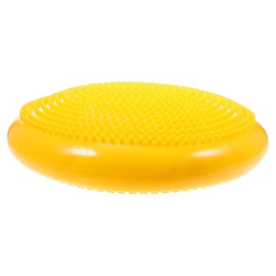 Milisten Inflatable Balance Disc Sciatica Pain Relief Wobble Cushion Alternative for Core Strength Posture Improvement Random Color