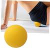 FRCOLOR Silicone Yoga Massage Ball for Pregnancy Back Neck Pain Relief Muscle Roller for Physical Therapy view 2