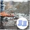 Hohopeti 1pair Rain Boot Protector for Adults Reusable Shoe Non- Wear-resistant for Outdoor Use Rain Fits view 4
