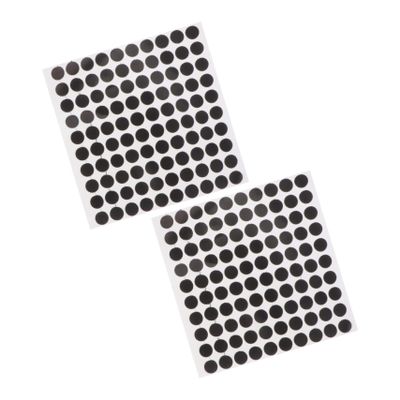 CORHAD 2sheets Pool Table Mark Dots Black Sticker Dots Billiard Table Accessories Snooker Spots Adhesion