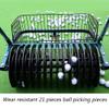 Golf Ball Retriever Machine,Golf Ball Collector,Golf Ball Picking Machine,Automatic Ball Picking Trolley,13 Ball Picking Channels,600 Golf Balls Capacity,Golf Accessories view 4