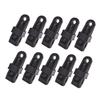WHAMVOX 10pcs Windproof Tent Clips Plastic Tighten Clamps for Outdoor Tents Awnings Tarps and Covers Easy to Install and Adjust for Camping and Outdoor Use view 1