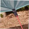 WHAMVOX 10pcs Windproof Tent Clips Plastic Tighten Clamps for Outdoor Tents Awnings Tarps and Covers Easy to Install and Adjust for Camping and Outdoor Use view 4
