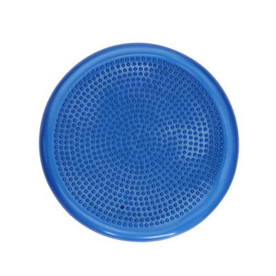Milisten Inflated Stability Wobble Cushion Extra Thick Disc for Strengthening Core Muscles Relieving Back Pain and Improving Posture Blue