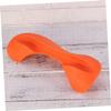 OSOLADY Barbell Pad for Squats and Lunges Neck and Shoulder Protection Lightweight and Easy to Attach for Weightlifting and Gym Workouts Orange view 4