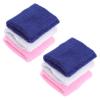 BRIGHTFUFU 6pcs Boys and Girls Sweat Bands Youth Football Arm Bands Soft Comfortable for Basketball Running Outdoor Activities view 1