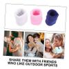BRIGHTFUFU 6pcs Boys and Girls Sweat Bands Youth Football Arm Bands Soft Comfortable for Basketball Running Outdoor Activities view 2