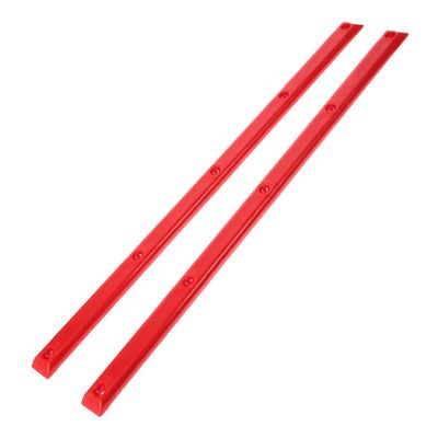 Outanaya 2pcs Wear-Resistant Rib Bone Rails for Skateboard Durable Anti-Collision Replacement Skateboard Parts High Temperature Resistant Plastic Fit for Any Deck