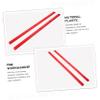 Outanaya 2pcs Wear-Resistant Rib Bone Rails for Skateboard Durable Anti-Collision Replacement Skateboard Parts High Temperature Resistant Plastic Fit for Any Deck view 4