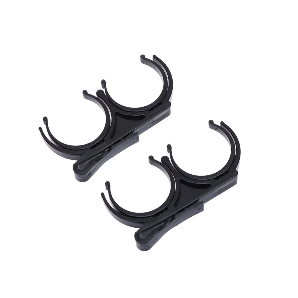 HANABASS 2pcs Golf Ball Retriever Clips for Lovers Dual Ball Pickup Training Aid Easy to Attach to Belt Bag Golf Accessories for Couples