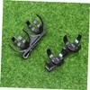 HANABASS 2pcs Golf Ball Retriever Clips for Lovers Dual Ball Pickup Training Aid Easy to Attach to Belt Bag Golf Accessories for Couples view 4