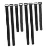 BRIGHTFUFU 8pcs Bike Rack Straps for Wheel Stabilization Durable Nylon Bicycles Transporting Accessories High Strength Buckle Lengths for Secure Luggage Bikes and Motorcycles view 1