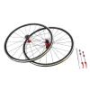 MOQNISE Bike Wheels Set with Quick Release Levers and Spokes, 700C Wheels Front and Rear Wheelset Bike Wheel Pair Road Wheelset for Most Road Bikes view 1