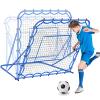 Winthai 3.7x3.7FT Soccer Rebounder Net, Quick-Switch Angle Soccer Training for Control, Passing Practice, Easy Setup Rebounder Gifts & Equipment for Kids,Teens & Adults view 1