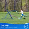 Winthai 3.7x3.7FT Soccer Rebounder Net, Quick-Switch Angle Soccer Training for Control, Passing Practice, Easy Setup Rebounder Gifts & Equipment for Kids,Teens & Adults view 4