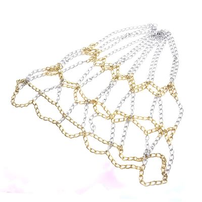 KOMBIUDA Double Basketball Hoop Net Boys and Girls Basketball Net Chain Easy Storage