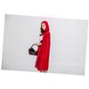 Alasum Red Riding Hood Women Costumes Women's Halloween Dress Aarel Little Riding Hood Dress view 4