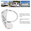 Focket Marine Yacht Steel Cup Holders, Boat Universal Hardware Drink Holder Deck, Stainless Steel Boat Ring Cup Drink Holder Drinks Holders for Marine Yacht Truck RV Car Trailer Hardware view 3